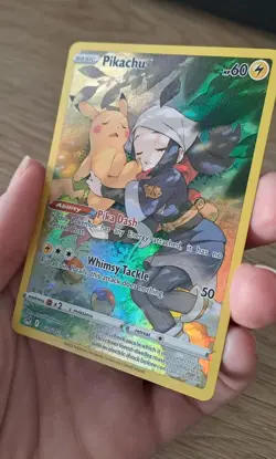 Pokemon TCG Pikachu Lost Origin Trainer Gallery Tg05/Tg30 Holo Ultra Rare - Image 3