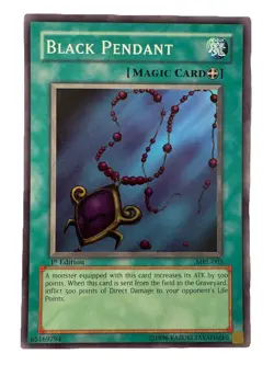 YUGIOH Black Pendant MRL-003 1st edition Super Rare NM - Image 3