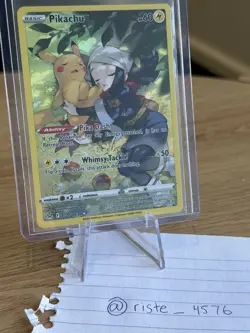 Pokemon TCG Pikachu Lost Origin Trainer Gallery Tg05/Tg30 Holo Ultra Rare - Image 1