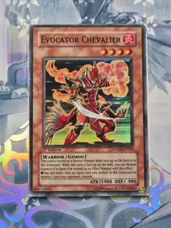 SDWS-EN002 Evocator Chevalier Super Rare 1st Ed Moderately Played YuGiOh TCG - Image 1