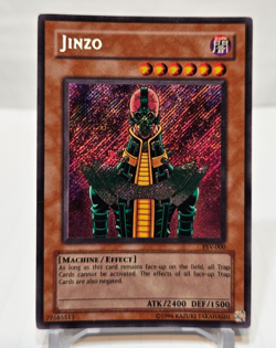 Jinzo PSV-000 Secret Rare Unlimited ORIGINAL PRINT Yugioh 7645 - Image 1