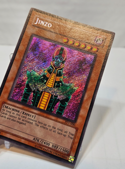 Jinzo PSV-000 Secret Rare Unlimited ORIGINAL PRINT Yugioh 7645 - Image 4