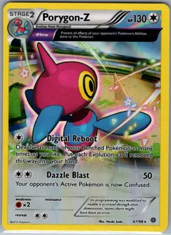 Porygon-Z 67/98 Reverse Holo XY - Ancient Origins - Pokemon Card - NM - Image 1