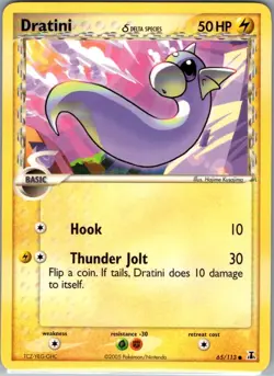 Dratini - (Delta Species) 65/113 Non Holo Delta Species - Pokemon Card - NM - Image 1