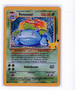 Venusaur 15/102 Celebrations Holo Rare English Pokemon Card / Karte Bisaflor EN - Image 1