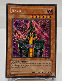 Jinzo PSV-000 Secret Rare Unlimited ORIGINAL PRINT Yugioh 7644 - Image 1