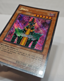 Jinzo PSV-000 Secret Rare Unlimited ORIGINAL PRINT Yugioh 7644 - Image 2