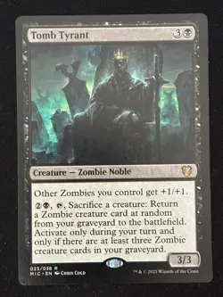 1x MTG Tomb Tyrant - Commander: Innistrad: Midnight Hunt (MIC) #23 - Magic - Image 1