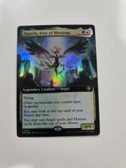Sigarda, Font of Blessings - Extended Art - MAT - Foil - Image 1