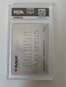Nibelheim Aflame Art (Gold-Stamped Signature) Art Series: Final Fantasy PSA 10 - Image 2