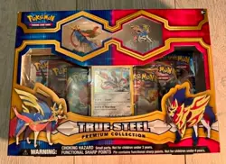 Pokemon TCG Zacian True Steel Premium Collection Box - Image 1
