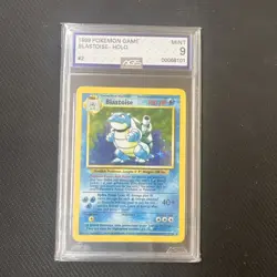 1999 POKEMON BASE SET #2 BLASTOISE-HOLO AGS 9 PSA BGS - Image 2