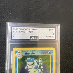 1999 POKEMON BASE SET #2 BLASTOISE-HOLO AGS 9 PSA BGS - Image 5