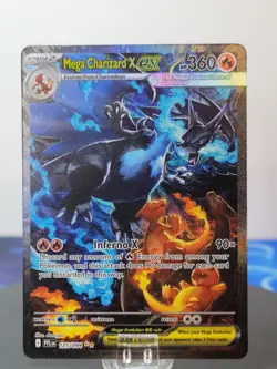 Pokemon TCG - Phantasmal Flames Mega Charizard X EX - 125/094 SIR - Image 1