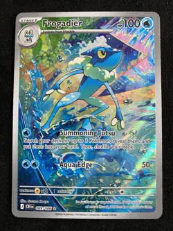 Frogadier 89/86 IR Chaos Rising Pokemon TCG Illustration Rare - Image 1