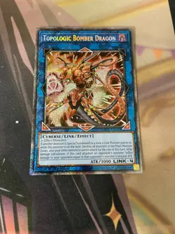 YUGIOH - TOPOLOGIC BOMBER DRAGON - MP25 - STARLIGHT RARE - NM - 1ST ED - Image 1