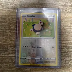 Snorlax 109/159 Rare Crown Zenith Pokemon Reverse Holo NM/M 603-38 - Image 1