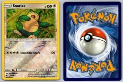 Snorlax Hidden Fates 50/68 Reverse Holo NM - Image 3