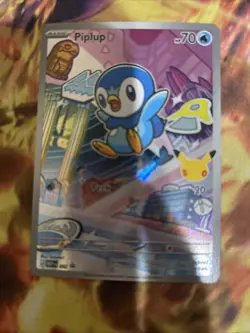 PIPLUP 042 HOLO PROMO ME: MEGA EVOLUTION PROMO POKEMON NM - Image 1