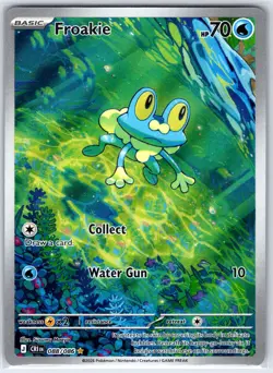 Froakie 088/086 Holo Illustration Rare Chaos Rising Pokemon Holo Near Mint - Image 1