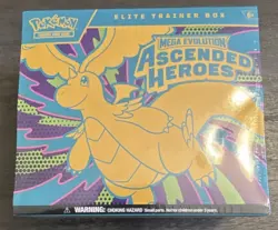 Pokemon TCG Mega Evolution Ascended Heroes Dragonite Elite Trainer Box English - Image 1