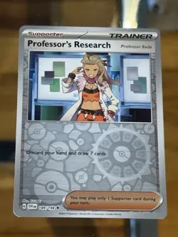 Professor's Research 189/198 Reverse Holo Rare Pokemon Scarlet & Violet - Image 1