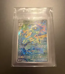 Pokemon TCG Crown Zenith Frogadier 089/086 Illustration Rare Full Art Holo - Image 1