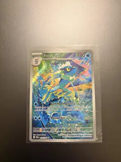 Pokemon TCG Crown Zenith Frogadier 089/086 Illustration Rare Full Art Holo - Image 2