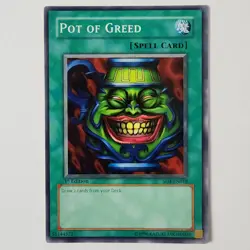 Pot of Greed - SD4-EN018 - NM/VLP - Common - 1st ed - Yugioh - Image 1