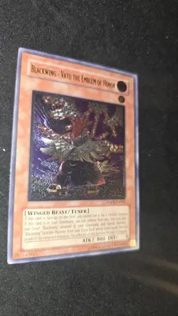 Blackwing - Vayu the Emblem of Honor - ANPR-EN005 - Ultimate Rare - Unlimited Ed - Image 4