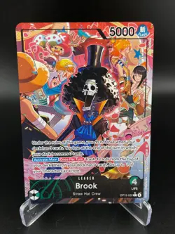 Brook (Alternate Art) OP15-022 Adventure on Kami's Island One Piece Foil LP - Image 1