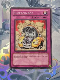 POTD-EN056 Supercharge Rare 1st Edition Moderately Played YuGiOh TCG - Image 1