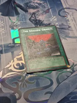 PSV-E036 The Shallow Grave Rare 1st Edition Heavily Played YuGiOh TCG - Image 2