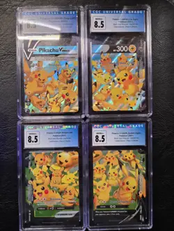 Pikachu V-Union - SWSH139-142 - Pokemon TCG: Celebrations Promo 4 Card Set - Image 1