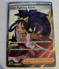 Iris's Fighting Spirit 180/159 Full Art Journey Together Pokemon Card TCG - Mint - Image 2