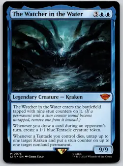 The Watcher in the Water 75 Mythic Prerelease Cards Magic: The Gathering LP - Image 1