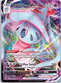 Hatterene VMAX 066/159 Crown Zenith - Pokemon Card - NM - Image 1