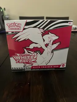 Pokemon White Flare Elite Trainer Box Trading Card Game - Image 1
