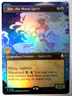 Yue, the Moon Spirit - FOIL Showcase Rare - MTG Avatar TLA - 0338 NM - Image 1