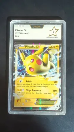 Carte Pokemon Pikachu EX XY174 - Promo XY - FR - PCA 9 - Image 1
