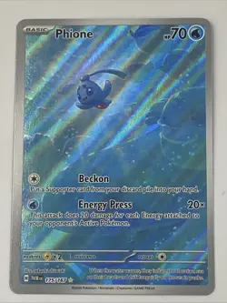 Phione 175/167 Pokemon TCG: SV06 - Twilight Masquerade Illustration Rare Holo - Image 1