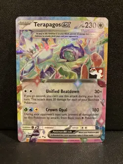 Terapagos ex Double Rare Prize Pack Series Cards 128/142 NM - Image 1