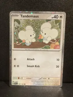 Tandemaus (Cosmos Foil) 167/193 Holo Miscellaneous Cards & Products Pokemon NM - Image 1