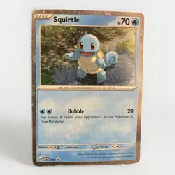 Squirtle 048 Promo Pokemon SV: Scarlet & Violet Promo Cards - Image 1