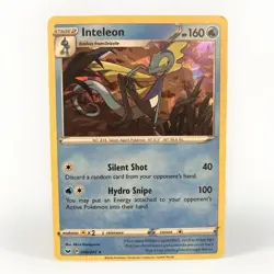 Inteleon 059/202 Cracked Ice Shattered Holo Foil Pokemon Card 59/202 - Image 1