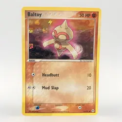 Baltoy Hidden Legends 53/101 Common Reverse Holo LP Pokemon TCG Card - Image 1