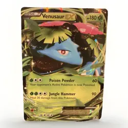 Pokemon TCG Venusaur EX XY28 Black Star Promo Holo Card - Image 1