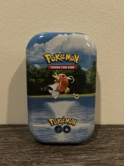 Pokemon Go Trading Card Game TCG Empty Mini Tin Magikarp #129 - Image 1