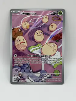 Pokemon TCG Exeggcute 192/191 Surging Sparks Illustration Rare Card NM / M - Image 1