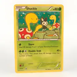 Pokemon TCG Shuckle 3/113 Legendary Treasures Non-Holo Card - Image 1